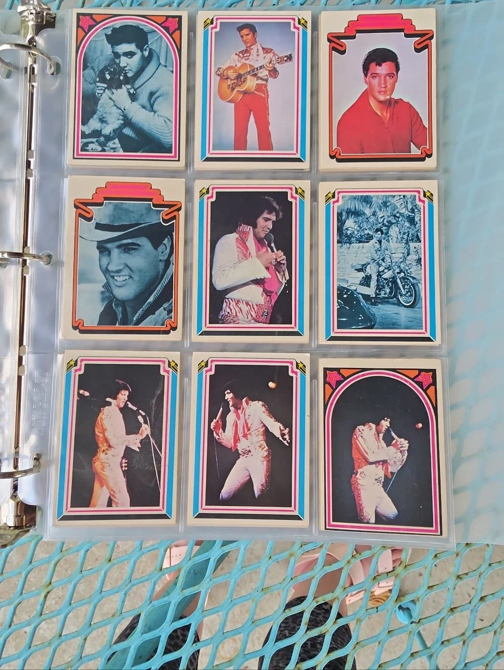 Elvis Trading Card Set 1978 Complete 66 Cards Boxcar Enterprises In Sleeves Vtg